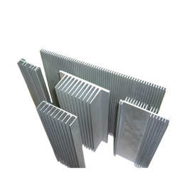 【厂家直销】铝材散热器 铝散热器挤压 机加工与表面处理