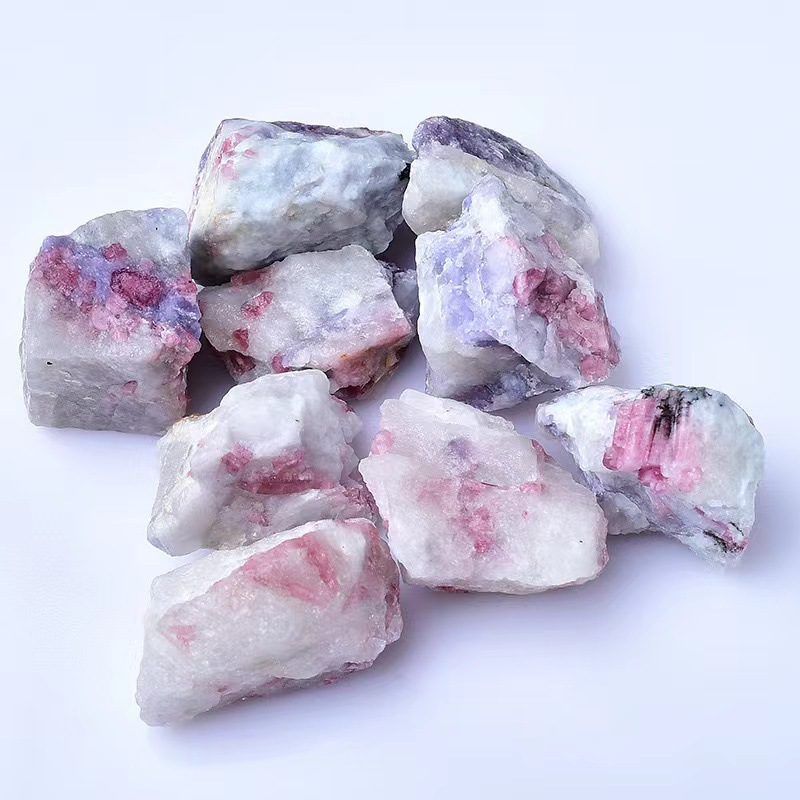 Plum tourmaline / 2-3cm 100g