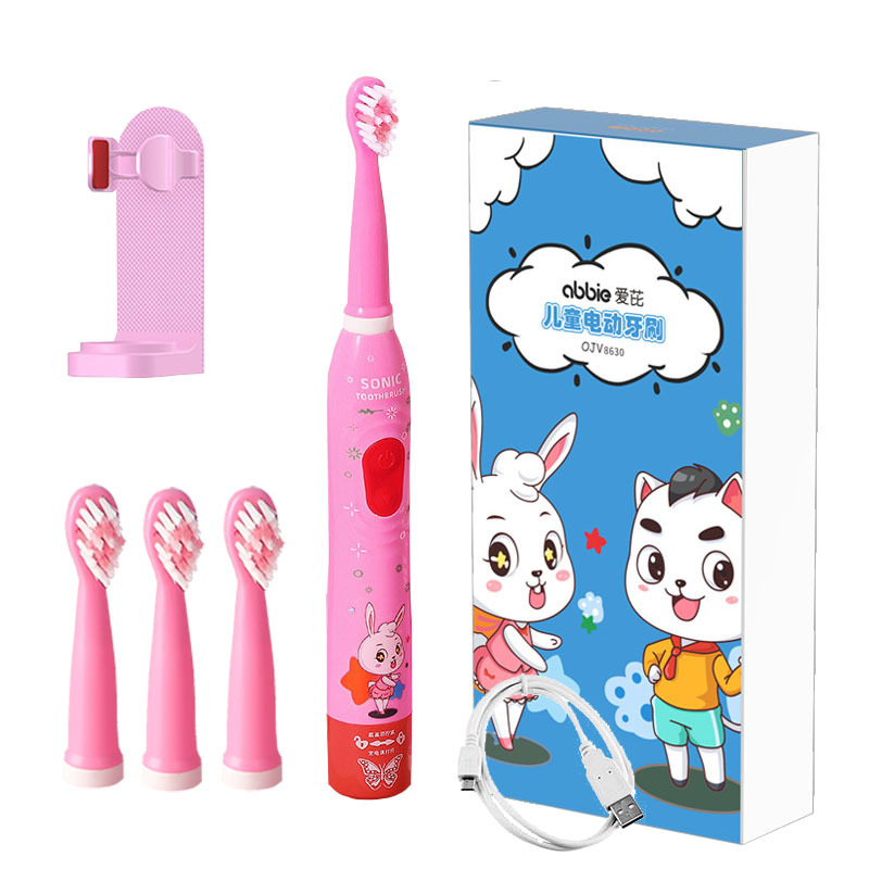 Electric Toothbrush Manufacturers Develop, Produce and Wholesale Cross-Border Cartoon Soft-Bristled Children's Electric Toothbrushes with Customized Music