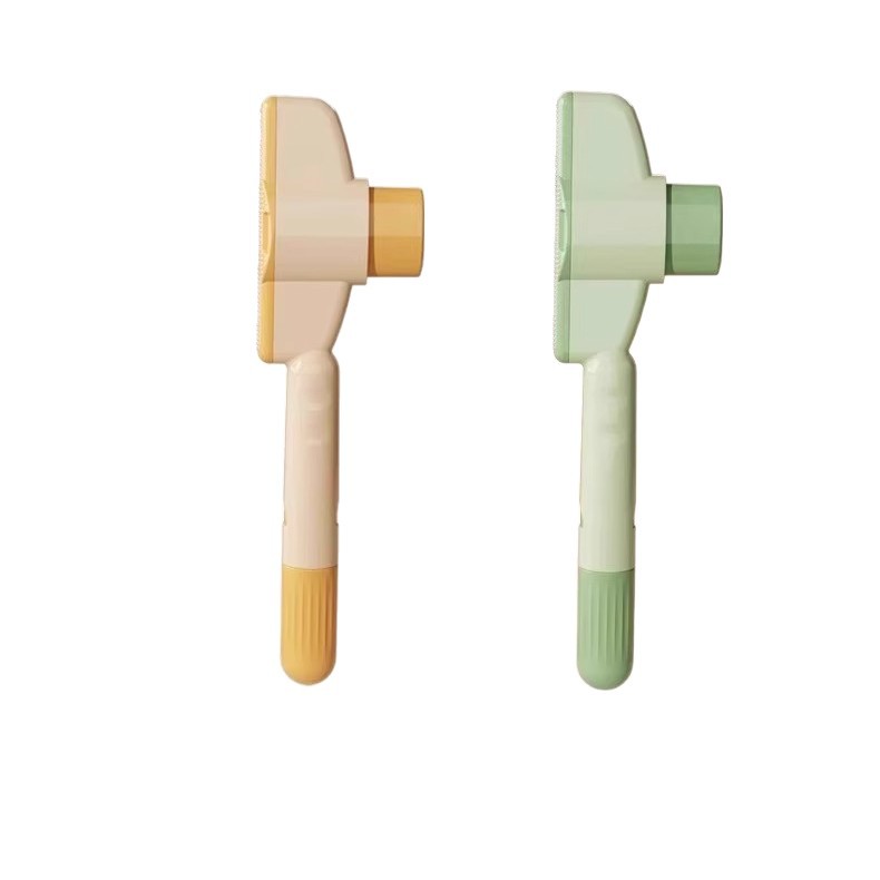 Peine de gato, peine de aguja de dientes densos de pelo largo de perro, peine de pelo, peine de fila, cepillo de pelo, peine especial para mascotas, nudo abierto, artefacto de pelo flotante