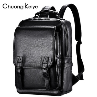 ChuongKaiye Men's Backpack Casual Business Backpack Advanced Sense Large Capacity Backpack Youth Schoolbag