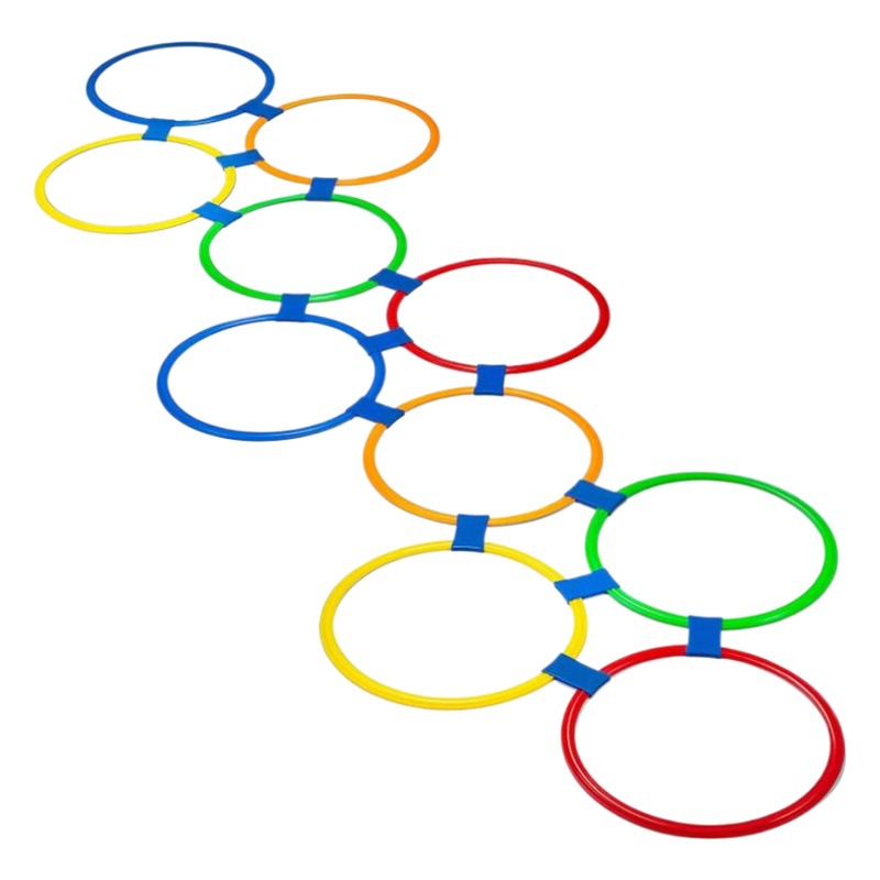 Anillo de agilidad de velocidad de entrenamiento de fútbol anillo de salto de jardín de infantes anillo de entrenamiento de agilidad escalera de salto equipo de entrenamiento sensorial