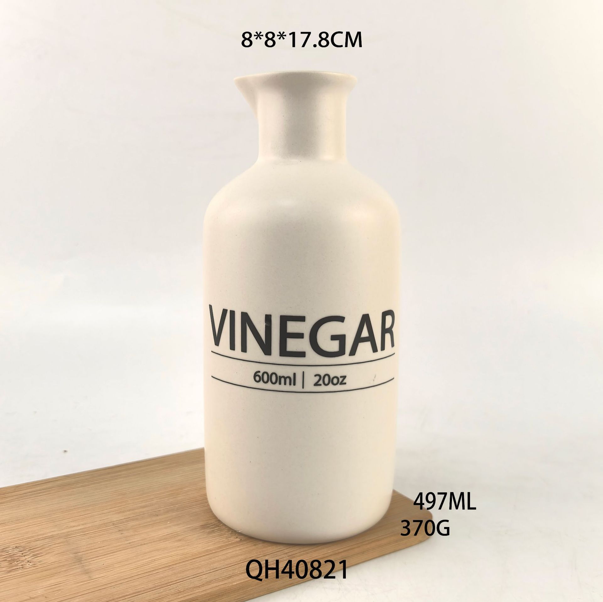 2024 nuevo estilo moderno minimalista cocina casera cerámica botella de aceite olla de aceite salsa de soja vinagre condimento sub-embotellado logotipo personalizado