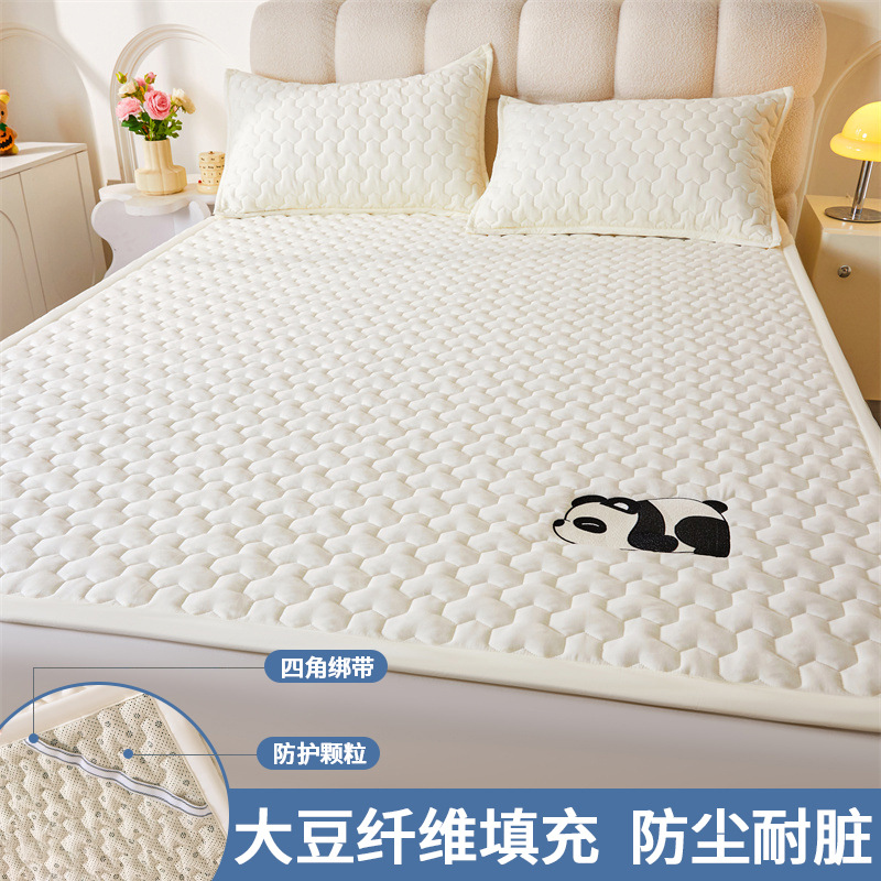 2025 nuevo conjunto de tres piezas de cubierta de cama de tatami de clase A para madres y bebés