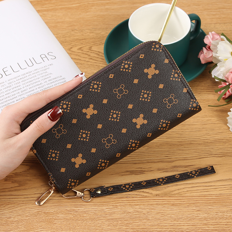 Source Factory 2025 New Model Women's Wallet Long Style Multi-Card Slot Coin Purse Money Clip Zipper Clutch Phone Bag Source Factory 2025 New Model Women's Wallet Long Style Multi-Card Slot Coin Purse Money Clip Zipper Clutch Phone Bag