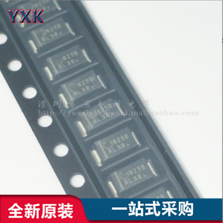全新原装 1SMA5925BT3G 丝印825B SMA（DO-214） 贴片稳压二极管