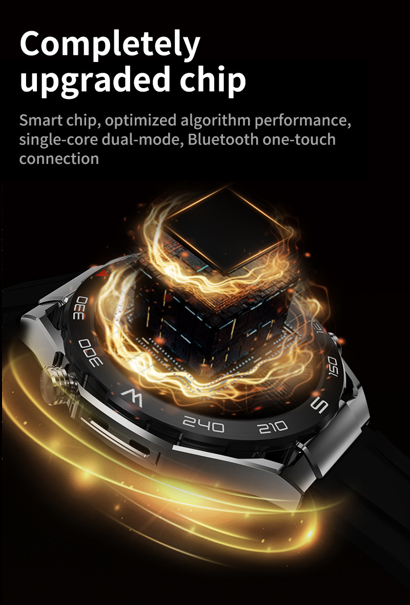 MT15S Smart Watch 1,6 Zoll 4DOLED Bildschirm Kompass NFC_voghion.com