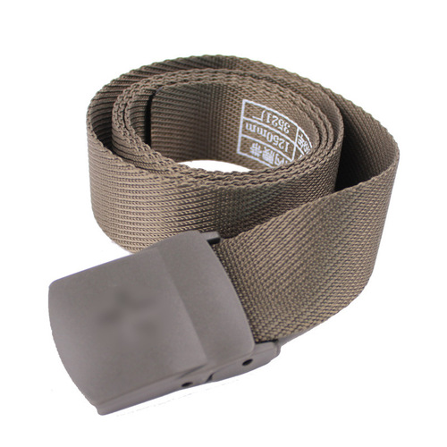 Student Nylon Tactical 07 Woven Belt for Men Outdoor Labor Safety Canvas Military Training Belt Wholesale