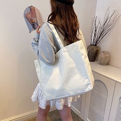在庫あり、韓国版インス大容量ショルダー学生キャンバスバッグショッピングバッグギフトバッグサンプル1個送料無料