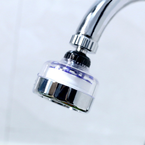 Korean filter faucet bubbler anti-splash head faucet kitchen filter water purification booster washing water-saving shower head