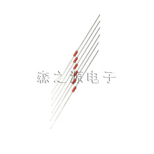 玻封 MF58热敏电阻1% NTC 10K 敏感电阻负温 DO-35 B值：3950