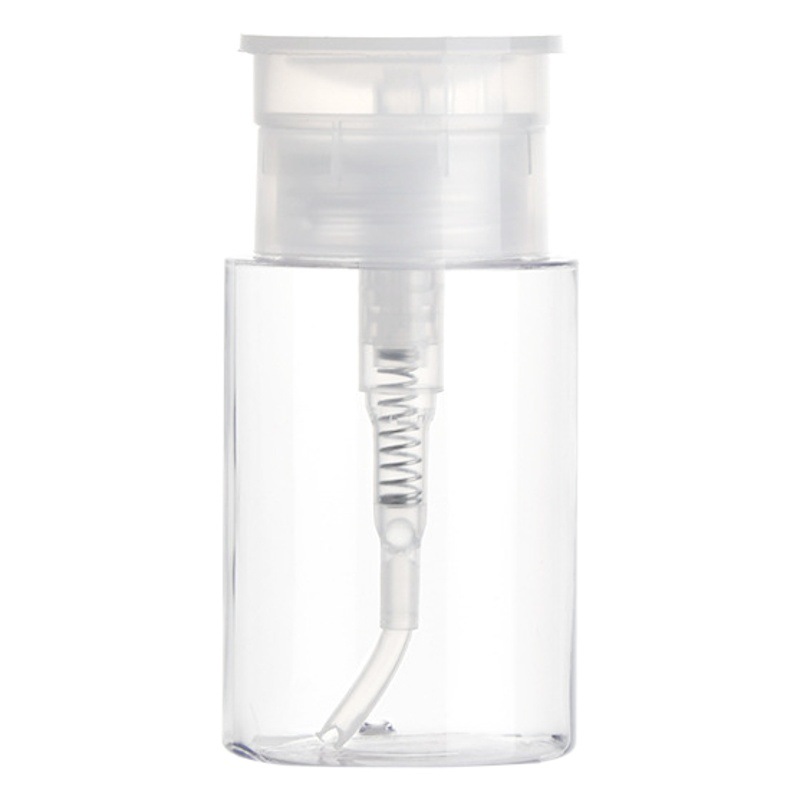 100ml 150ml 200mlPETG botella de prensa aceite de limpieza botella de tóner botella de prensa cosmética sub-embalaje