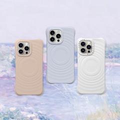赵露思同款CASETi联名纯色波漾壳适用苹果iphone16Promax手机壳FY