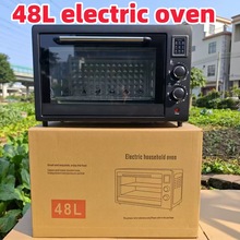 跨境小型一体多功能蛋糕烘焙电烤箱礼品商用厂家48升烤箱新款跨境