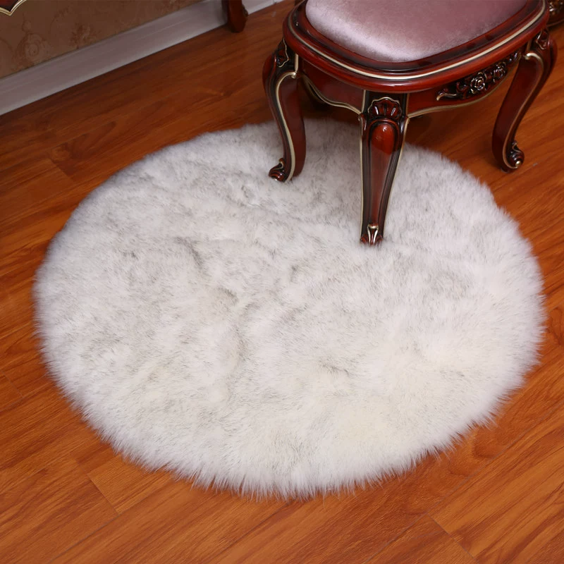 Round Modern Carpet, Simple Elegant Design, Multiple Colors, Diameters 30–180 cm