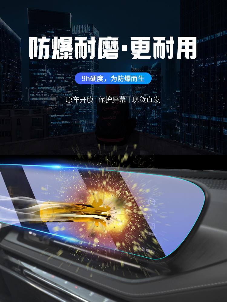 Suitable for 26 Models of Xingyue L Screen Tempered Film, Navigation Center Console Film, Modification Essentials, and a Complete Collection of Car Interior Decoration Items