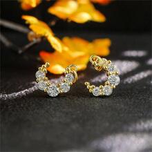 S925������ƽ���Ƕ�����������������ִ�С�Ҽ��ֹ�DIY��Ʒ���