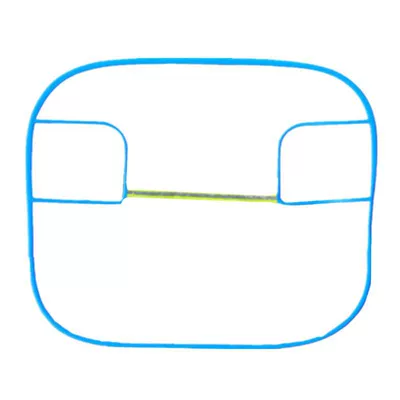 Motorcycle front windshield | Thickened Rain Shield High-Definition
