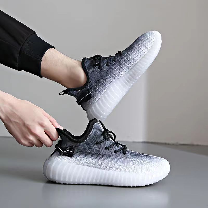 Breathable Coconut Shoes for Students Running Casual Sports Shoes Trendy All-match Thick-soled Mesh Shoes for Men and Women Lovers Shoes
