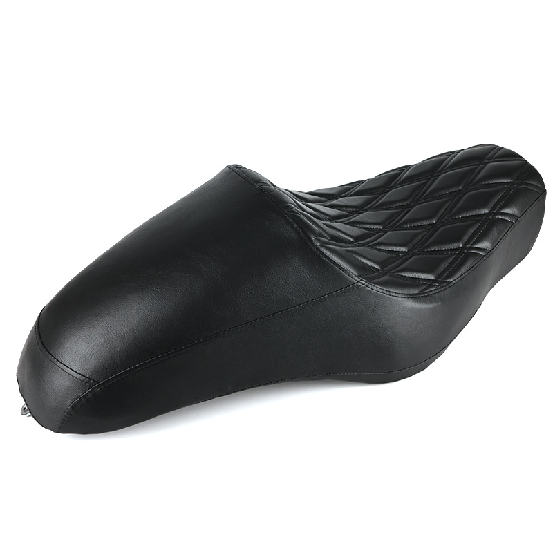 Suitable for Harley Xl883 X48 1200 Modified One-Piece Hump Cushion Double Front and Rear Integrated Thickeneded Seat Cushion