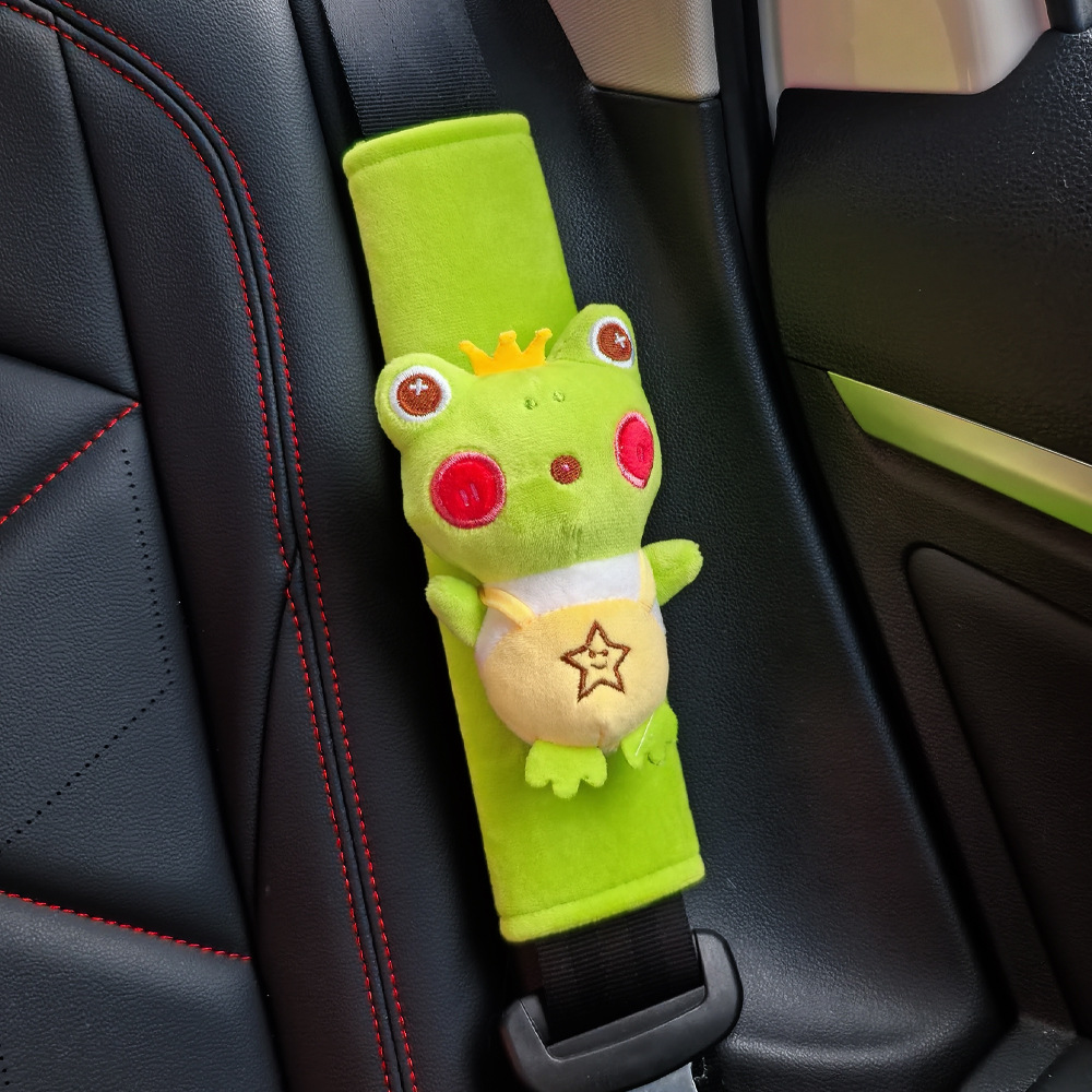 Funda Protectora Universal para Cinturón de Peluche, Anti-estrangulamiento para Automóvil image 7