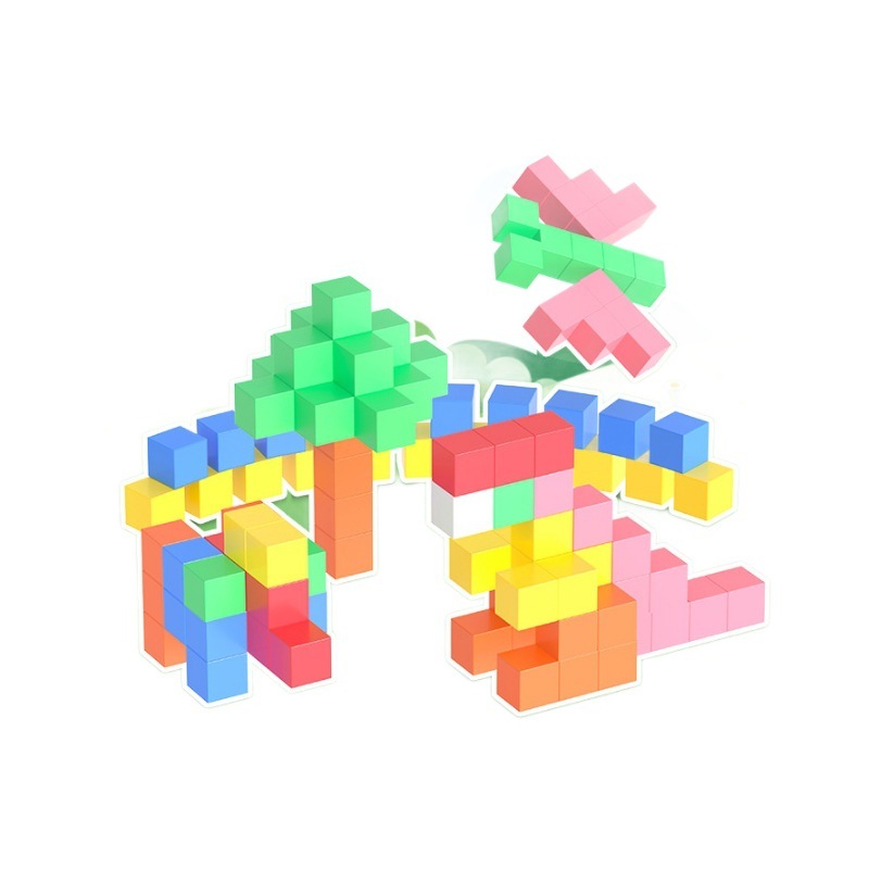 クロスボーダーパズル 2.5 センチメートル磁気キューブビルディングブロックセット思考トレーニング建設おもちゃ DIY 磁気キューブ|undefined