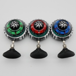 55mm English Nautical Car Compass with Suction Cup Outdoor Adventure Wilderness Survival Compass in Various Colors