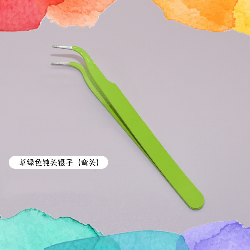 0.8mm 무딘 머리 잔디 녹색 팔꿈치