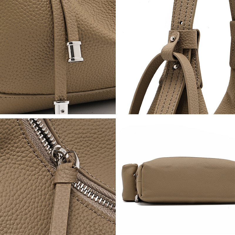 Fashionable Women's Half Moon Hobo Bag Crossbody Shoulder Bag_voghion.com