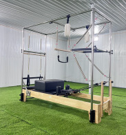 Juego de cinco piezas de Pilates, equipo grande de Pilates, cama central Cadillac, corrector de columna, cama central de yoga