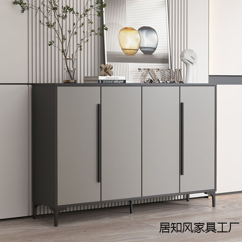 铝合金鞋柜家用门口收纳阳台室外户外防水防晒铝蜂窝整板储物柜子|undefined