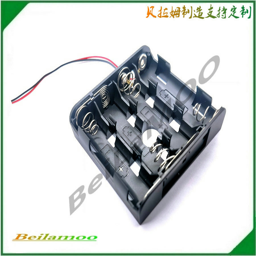 智能锁电池盒  5号4节电池盒 电子锁电池盒