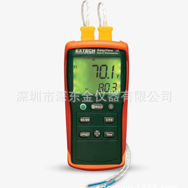 Двухканальный термометр EXTECH EA10 США Заказ зонда типа K