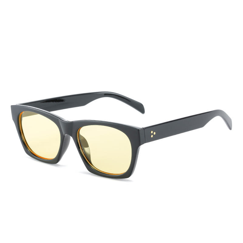 Nuevo Selin diseñador cuadrado Comercio exterior gafas de sol hombres y mujeres retro UV400 transfronterizo gafas de sol fabricante