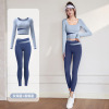 No trace Tight fitting High elastic Show thin motion Quick drying run Bodybuilding suit Color matching Yoga suit suit