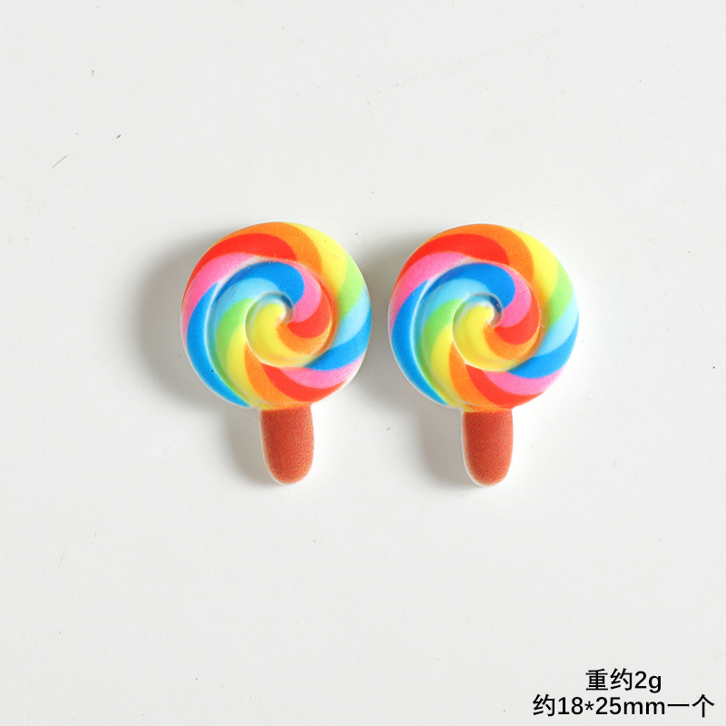 模擬食品玩具樹脂ロリポップジュエリーアクセサリー diy クリーム接着剤携帯電話ケース冷蔵庫マグネット下駄バックル素材|undefined