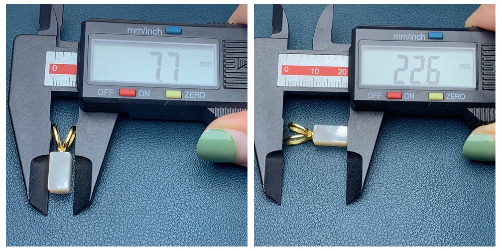 Lady Perfume Bottle Copper Inlaid Shell Necklace 1 Piece