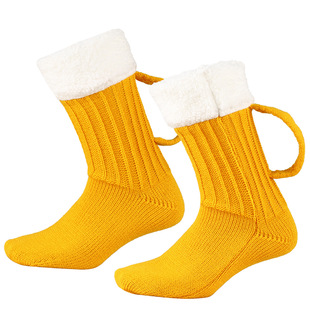ơ���m��ë���m3D Beer Mug Socks�ﶬᘿ��_����Ͳ�m�Ӻ�ذ��m