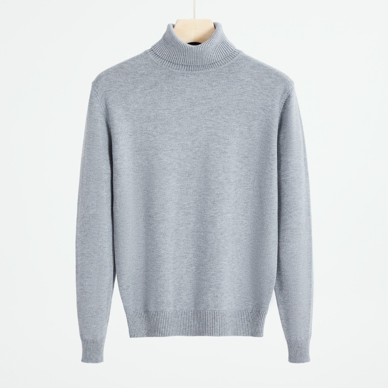 High collar deep flower Gray