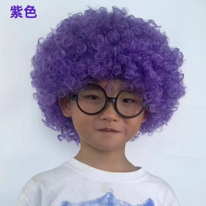 小丑假发爆炸头学校运动会幼儿园活动婚庆节日节目表演材料|undefined