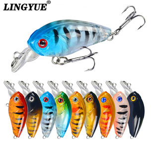 Luya bait rock fat floating water Xiaomino suspended fake bait fishing horse mouth tilled fish bait wild bait stream