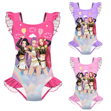 �¿��ͯӾ��  cosplay��ħŮ��ӡ�� Ůͯ���廨��Ӿ����װ 20720