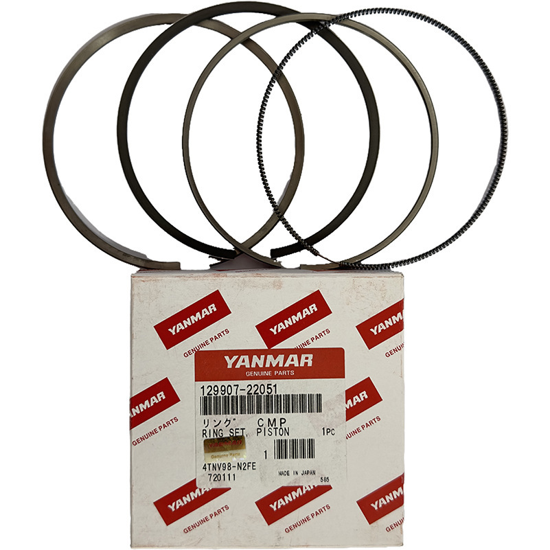 Yanmar 129907-22051 Piston Ring Applicable Models: 4Tnv98/4Tnv98T Excavator Parts