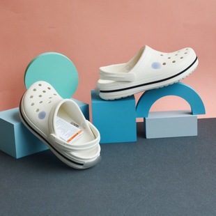2025 New Women's Shoes Croban Thick-Soled Beach Shoes Sandals Non-Slip Clogs Toe-Toe Slippers