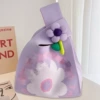 Purple eight-petal flower