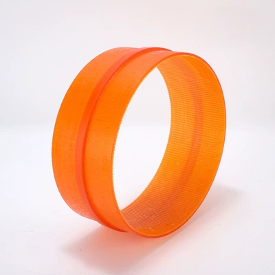 Avtomobil ötürücü kəmərləri Feeding Belt Pu Wear-Resistant Double-Sided