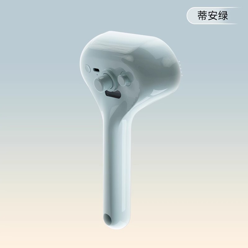 녹색 스프레이 빗