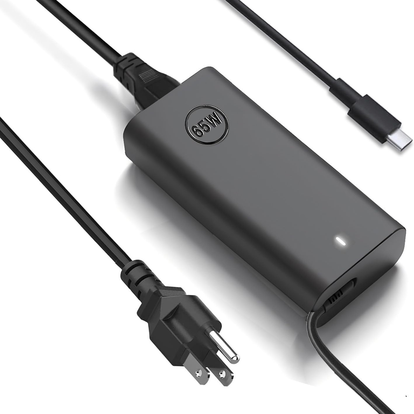 PD65W适用戴尔电脑充电器Type-C口智能识别电压笔记本电源适配器