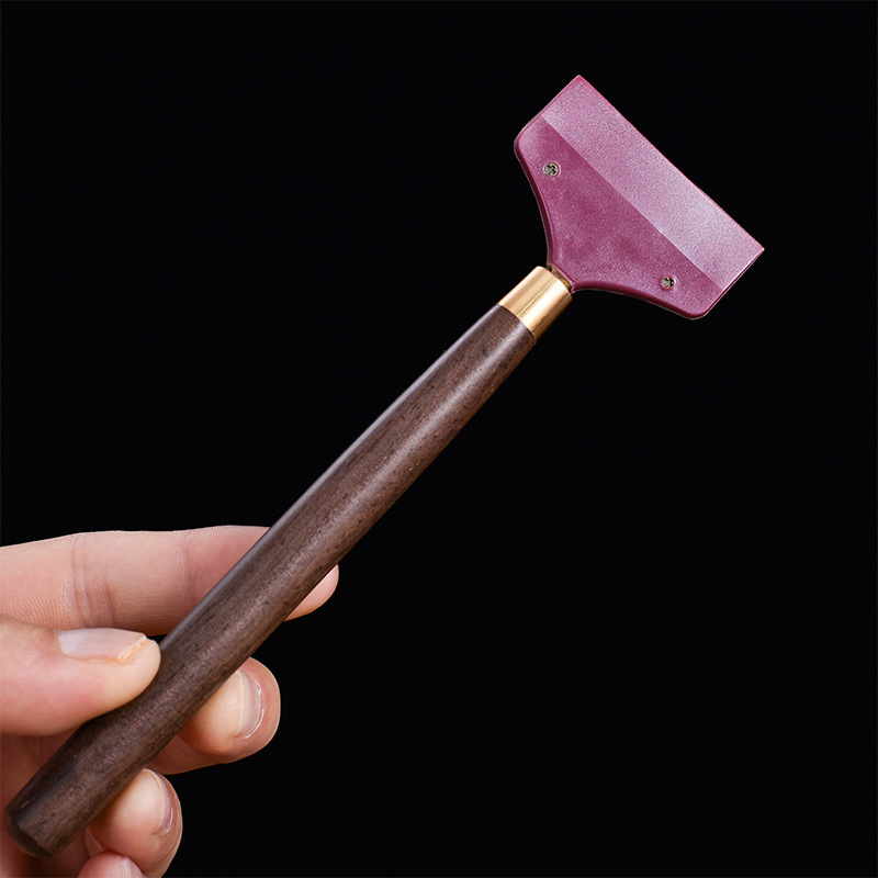 硅胶茶盘刮水刷茶台刮水板茶刷子茶刮茶具配件茶道刮水器扫水刷子