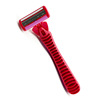 Razor, fuchsia blade, 6 floors, hair removal